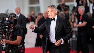 George Clooney pr&auml;sentierte schon diverse seiner Filme in Venedig.