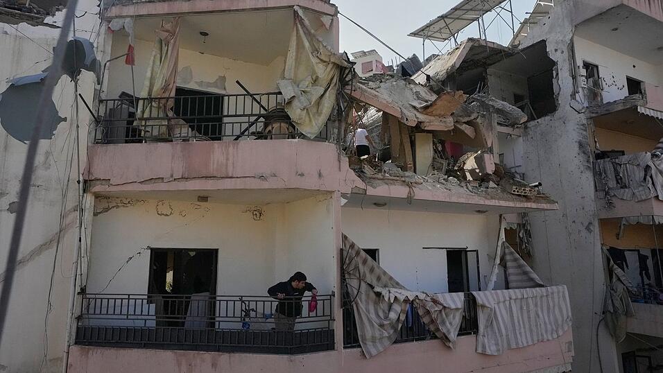 Die Zerst&ouml;rungen im Libanon sind erheblich.