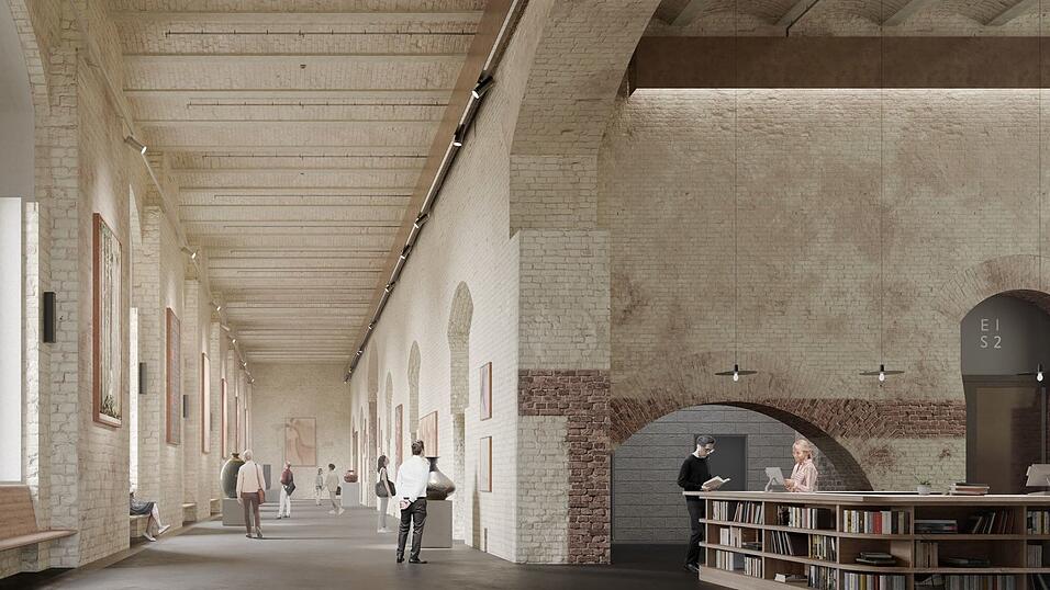 Die rohe Anmutung soll nach dem Entwurf des Architekturb&uuml;ros erhalten bleiben.