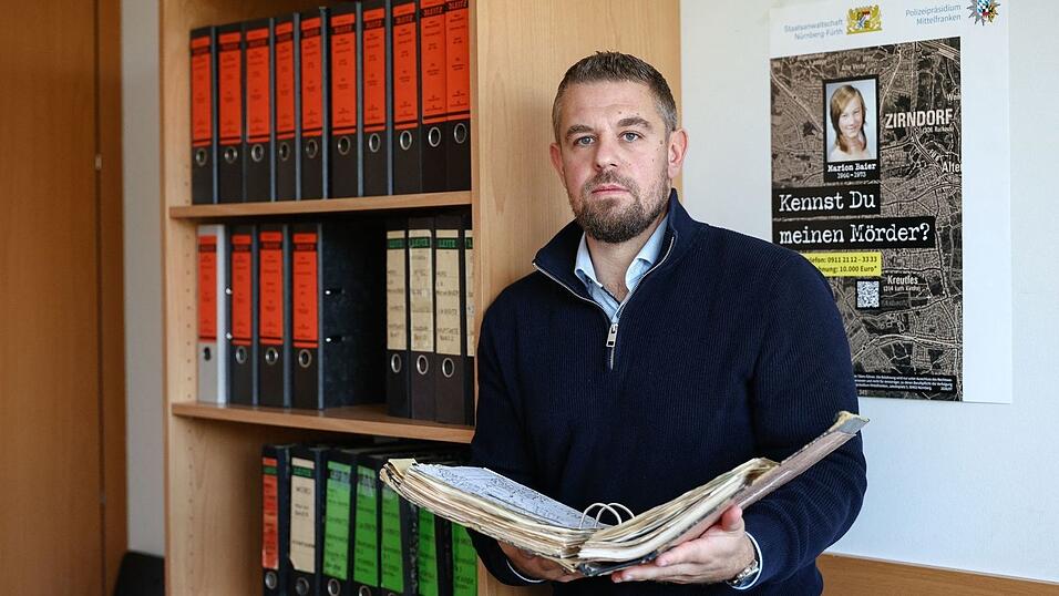 Patrick Merten, Leiter des Cold Case „Marion Baier“. Patrick Merten, Leiter des Cold Case „Marion Baier“.