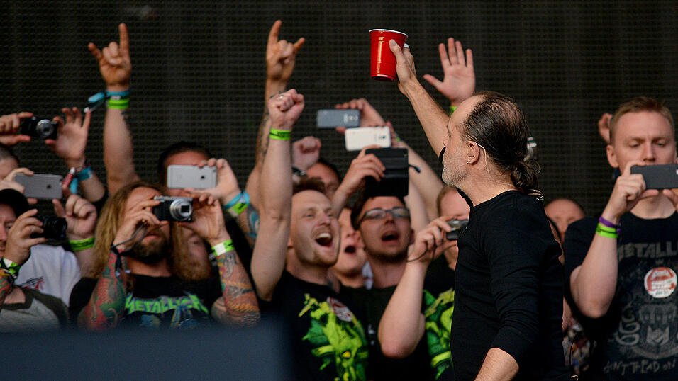 Impressionen vom dritten Tag des 'Rockavaria'-Festivals in M&uuml;nchen. (Fotos: Jens Niering)