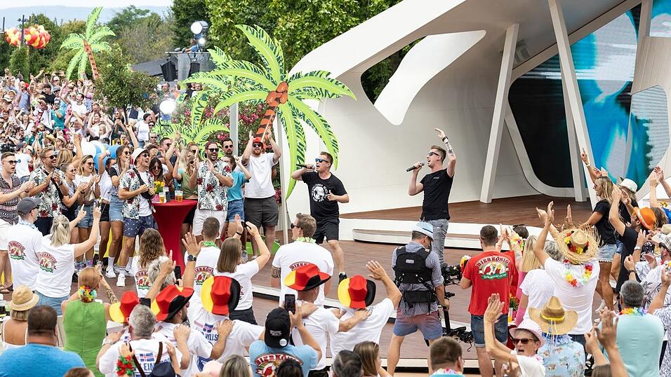 Der &laquo;Fernsehgarten&raquo; feiert auch gerne Motto-Partys - etwa &laquo;Mallorca vs. Oktoberfest&raquo;. (Archivbild)