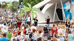 Der «Fernsehgarten» feiert auch gerne Motto-Partys - etwa «Mallorca vs. Oktoberfest». (Archivbild) Der «Fernsehgarten» feiert auch gerne Motto-Partys - etwa «Mallorca vs. Oktoberfest». (Archivbild)