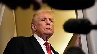 Trump findet wieder mildere Worte für China. Trump findet wieder mildere Worte für China.