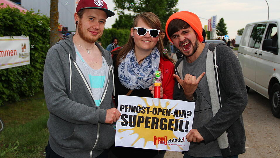 Die Besucher des Pfingst-Open-Airs waren drei Tage lang in Feierlaune. (Foto: David Voltz) Die Besucher des Pfingst-Open-Airs waren drei Tage lang in Feierlaune. (Foto: David Voltz)