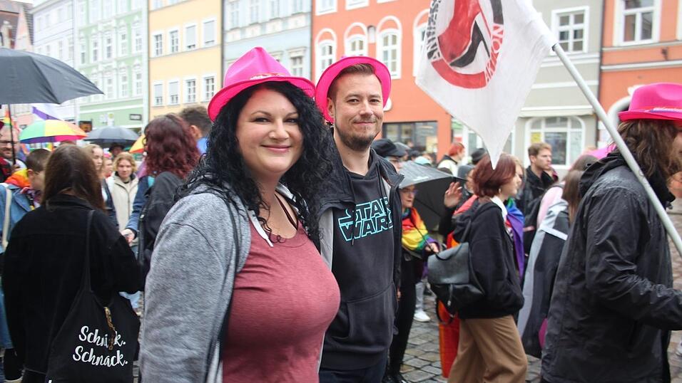 In Landshut fand am Samstag der Christopher Street Day statt.