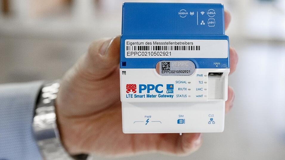 Ein Smart-Meter-Gateway zur Daten&uuml;bertragung f&uuml;r digitale Stromz&auml;hler: Der Einbau dieses Ger&auml;ts ist Voraussetzung f&uuml;r die Nutzung des dynamischen Stromtarifs.