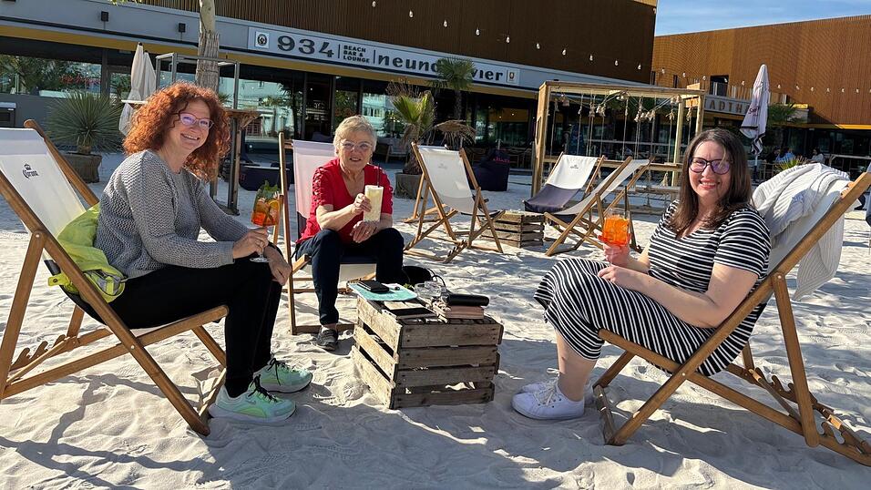 Ein Spritz geht immer! Die Strandbar startet in die zweite Saison.