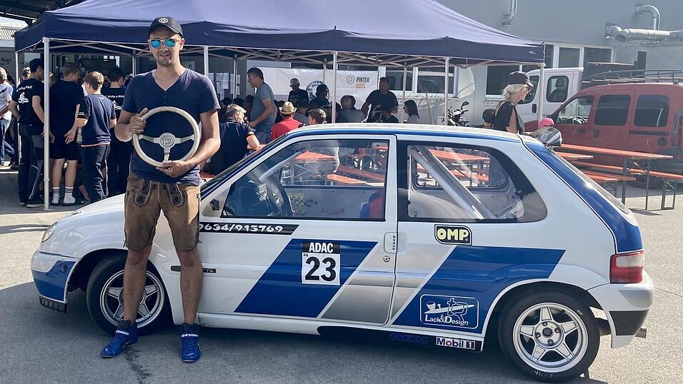 Stolzer Gesamtsieger war Sven Seidel vom MSC Wiesau mit seinem Citroën Saxo.