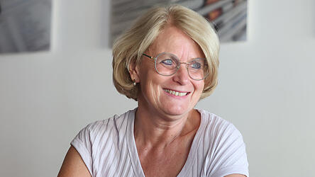 Iris Haas‘ „Lieblingsthema“ ist der Fahrradverkehr. Der muss dringend gestärkt werden, ist die Vorsitzende der Grünen-Stadtratsfraktion überzeugt.