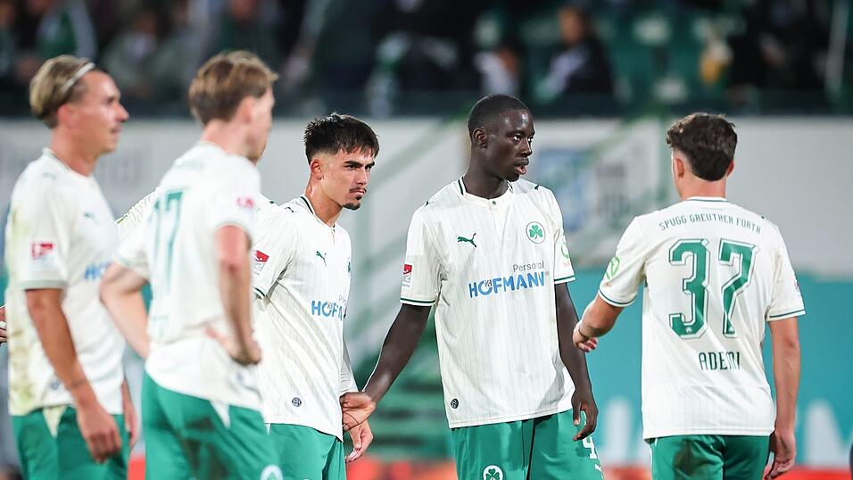 Enttäuschung in Fürth: Wieder hat es nicht für den Heimsieg gereicht. Enttäuschung in Fürth: Wieder hat es nicht für den Heimsieg gereicht.