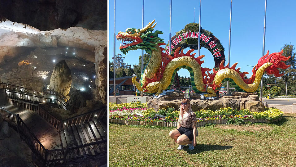 Ein Highlight ihrer Weltreise: der Besuch der größten Höhle der Welt, der Sơn-Đoòng-Höhle in Vietnam. Ein Highlight ihrer Weltreise: der Besuch der größten Höhle der Welt, der Sơn-Đoòng-Höhle in Vietnam.