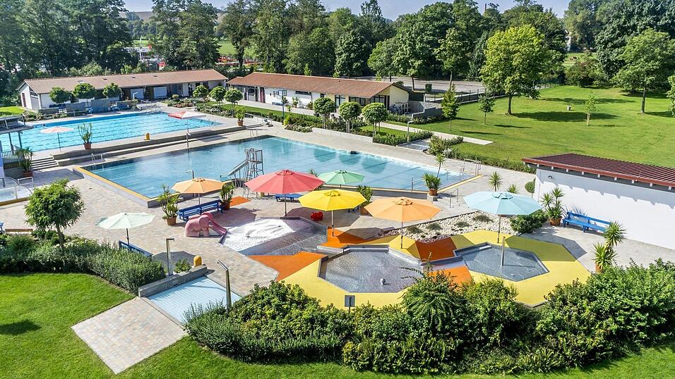 Das Freibad in Eichendorf