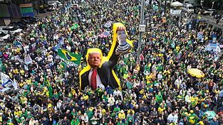 Der brasilianische Geheimdienst Abin hat auf ein Risiko von Einflussnahme oder Einmischung der USA auf die Wahl hingewiesen. (Archivbild) Der brasilianische Geheimdienst Abin hat auf ein Risiko von Einflussnahme oder Einmischung der USA auf die Wahl hingewiesen. (Archivbild)