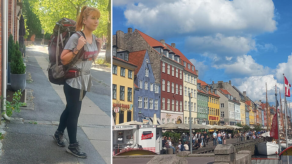 Kati Auerswald blickt den letzten Tagen ihrer Weltreise entgegen, gerade ist sie in Kopenhagen, Dänemark.