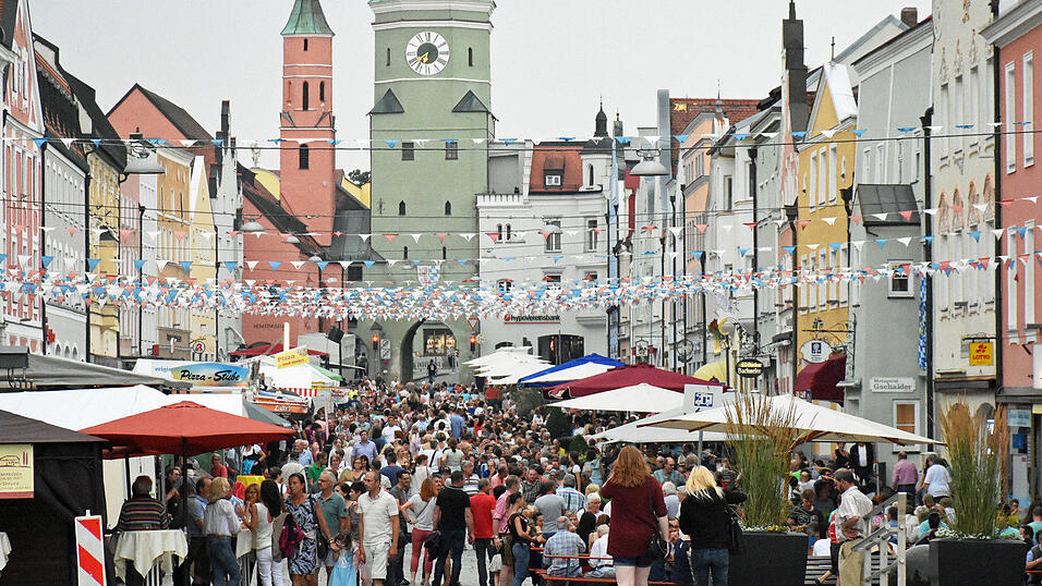 Das Stadtfest hat die Vilsbiburger wieder begeistert.
