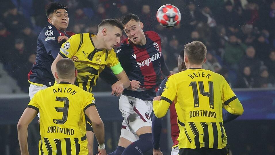 Die BVB-Abwehr wurde in Bologna gefordert.