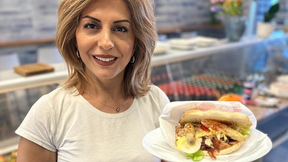 Neun Euro kostet der Spargeldöner bei Elif Gül in Abensberg. Neun Euro kostet der Spargeldöner bei Elif Gül in Abensberg.