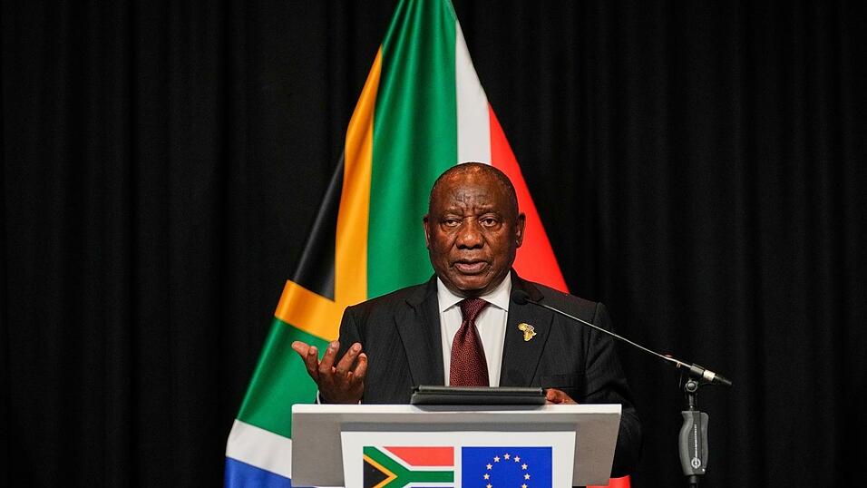 Cyril Ramaphosa, Pr&auml;sident von S&uuml;dafrika, wirbt bei den Kollegen aus reichen Industrie- und Schwellenl&auml;ndern daf&uuml;r, die Welt gerechter zu gestalten.