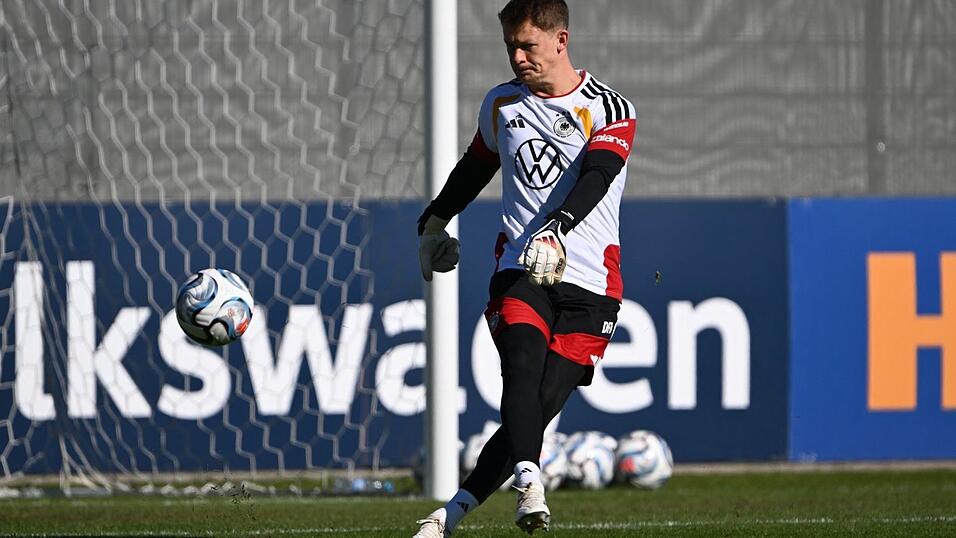 Torwart Alexander Nübel steht wohl vor seinem vierten Länderspieleinsatz. Torwart Alexander Nübel steht wohl vor seinem vierten Länderspieleinsatz.