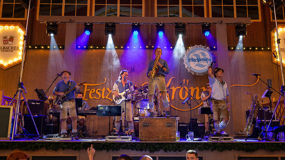 Die Partybilder vom Freitag, 9. August 2024, aus dem Festzelt Kr&ouml;nner.