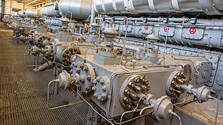 Derzeit sind die Gasspeicher fast leer - Bayern fordert vom Bund die Einrichtung einer nationalen Gasreserve, um einen Versorgungsmangel zu verhindern. (Illustration)