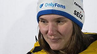 Wirbt f&uuml;r eine Erotik-Plattform: Bobfahrerin Lisa Buckwitz. (Archivbild)