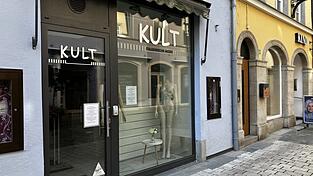 Ein weiterer Leerstand in der Steinergasse: &bdquo;Kult&ldquo; ist seit wenigen Wochen geschlossen.
