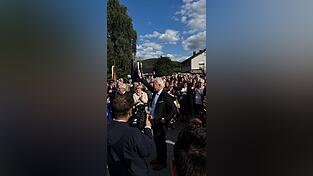Eindrücke vom Rainer-Empfang in Haibach.