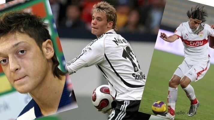 Özil, Neuer & Co.: So sahen unsere WM-Jungs früher aus. Özil, Neuer & Co.: So sahen unsere WM-Jungs früher aus.