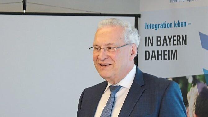 Bayerns Innenminister Joachim Herrmann lobte das Projekt.