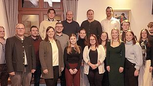 Die Jungen Bürger um Melanie Härtl (4. v. l.) haben ihre Kandidaten aufgestellt.