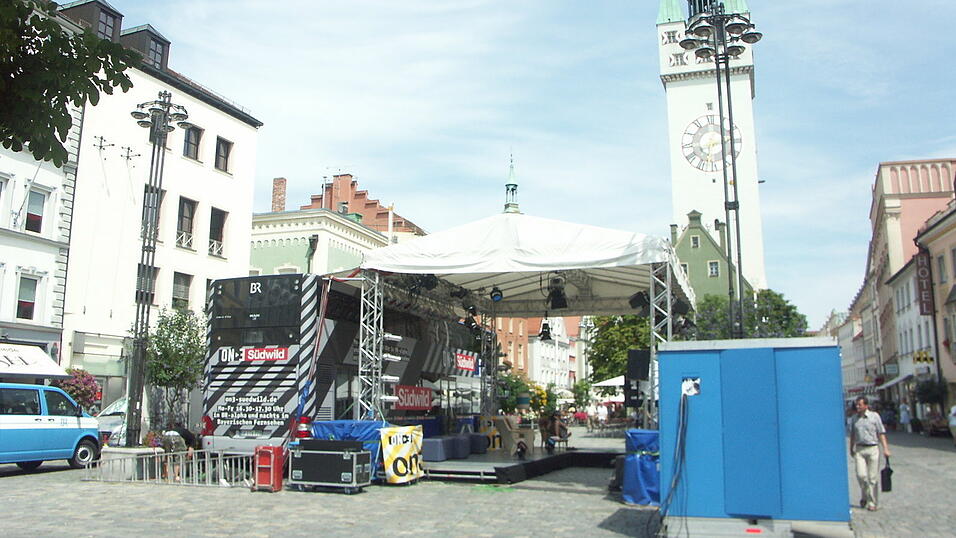 Blick hinter die Kulissen bei on3-südwild. (Foto: Meike Weinzierl) Blick hinter die Kulissen bei on3-südwild. (Foto: Meike Weinzierl)