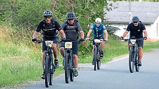 Ob Rennrad, Gravel- oder Mountainbike - alles war erlaubt.