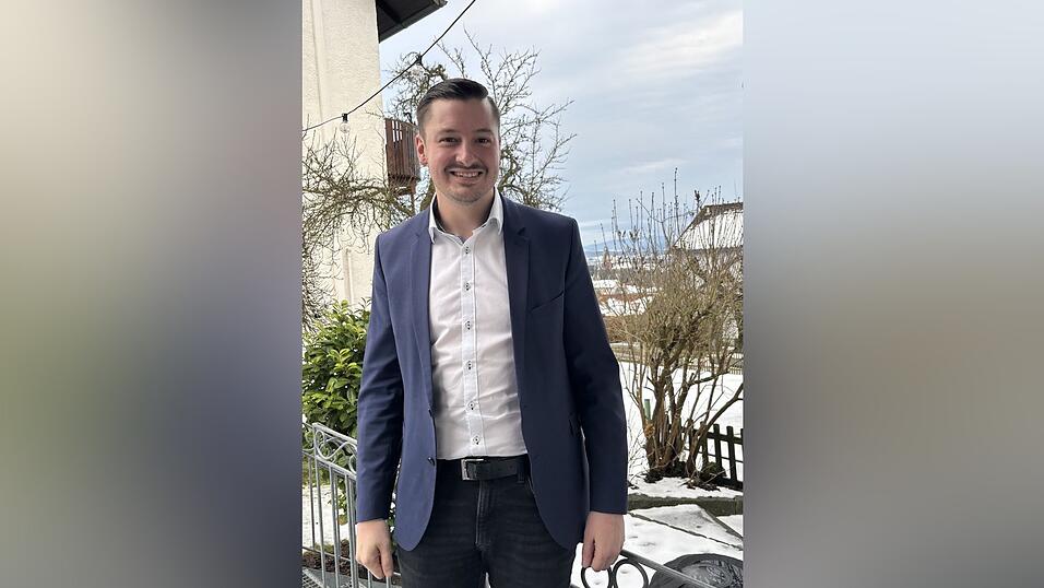 Er will Landrat werden: Christian Schindler, Kandidat der Freien W&auml;hler im Landkreis.
