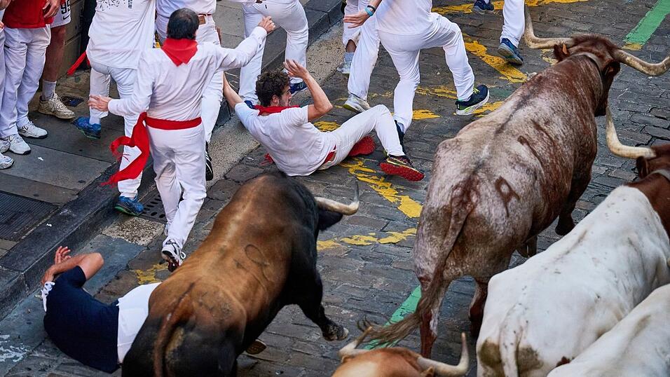 Die «Sanfermines» sind dem Stadtheiligen San Fermín gewidmet.