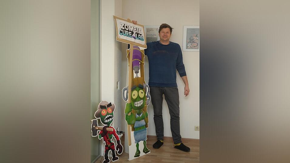 Thorsten Feldmann ist ein wenig nervös, wie das Spiel „Zombie Cure Lab“ ankommt, denn damit würde er auch der Forschung helfen. Thorsten Feldmann ist ein wenig nervös, wie das Spiel „Zombie Cure Lab“ ankommt, denn damit würde er auch der Forschung helfen.