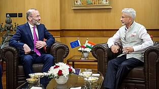 Indien ist &bdquo;der logischste Partner in der Region &uuml;berhaupt&ldquo;, sagt Weber.