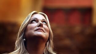 Katharina Wagner vor dem Festspiel-Start.
