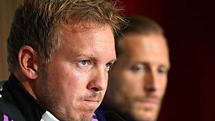 Julian Nagelsmann kündigt Veränderungen für das Spiel gegen Nordirland an.