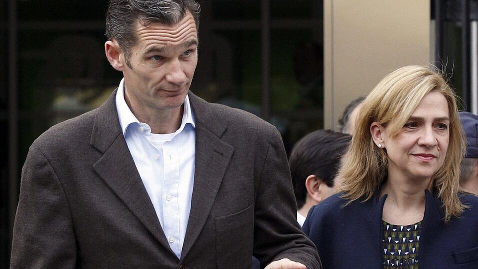 Die spanische Königstochter Cristina und ihr Ehemann Inaki Urdangarin, aufgenommen am 25.11.2012 in Madrid. Die spanische Königstochter Cristina und ihr Ehemann Inaki Urdangarin, aufgenommen am 25.11.2012 in Madrid.