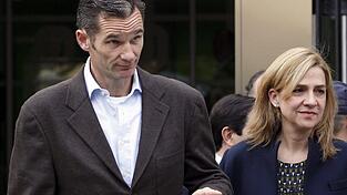 Die spanische Königstochter Cristina und ihr Ehemann Inaki Urdangarin, aufgenommen am 25.11.2012 in Madrid. Die spanische Königstochter Cristina und ihr Ehemann Inaki Urdangarin, aufgenommen am 25.11.2012 in Madrid.