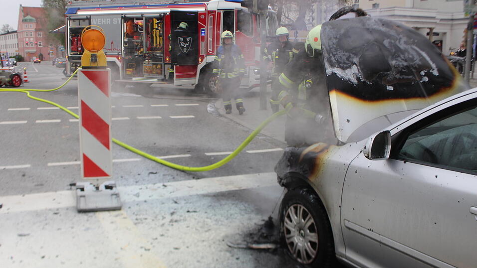 Die Einsatzkr&auml;fte konnten den Brand l&ouml;schen