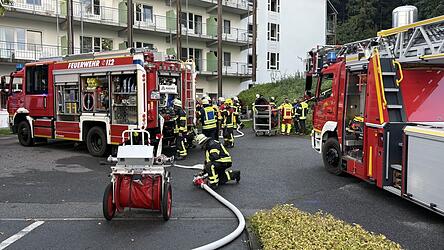 Der vom Brand betroffene&nbsp;Klinikbereich