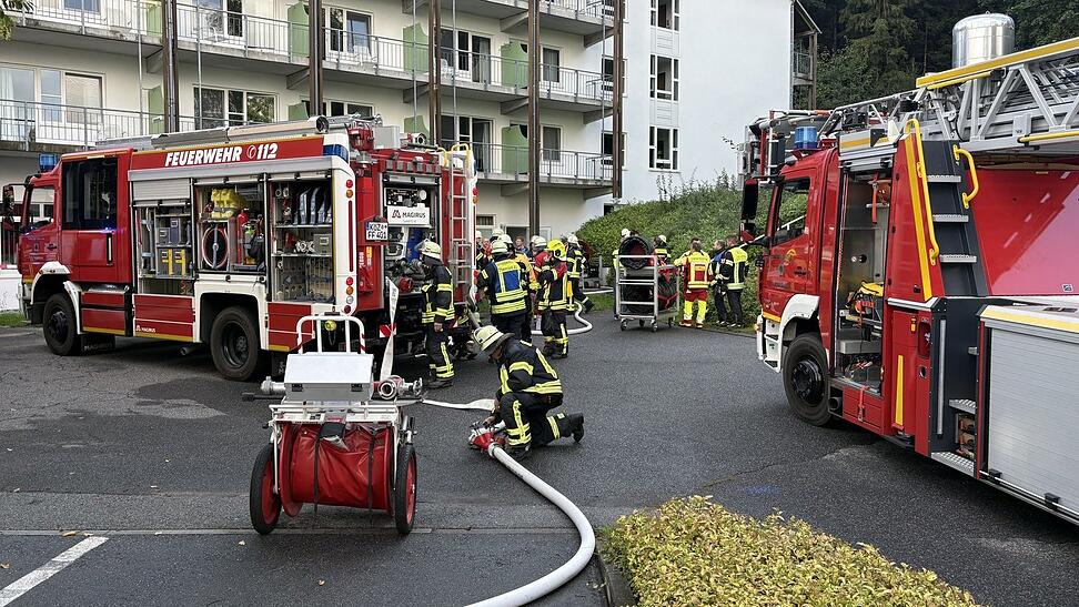 Der vom Brand betroffene&nbsp;Klinikbereich