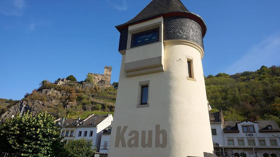 Das Pegelhaus in Kaub zeigt gegenwärtig gar keinen Wasserstand mehr an. Das Pegelhaus in Kaub zeigt gegenwärtig gar keinen Wasserstand mehr an.