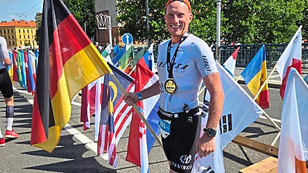 Nach drei Triathlons will sich Daniel Hönninger nun an den Ironman in Nizza wagen.