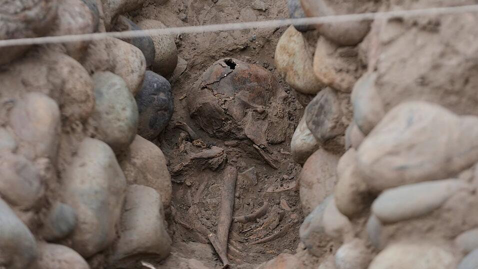 Die Arch&auml;ologen bringen den Fund mit rituellen Praktiken der Lima-Kultur in Verbindung.