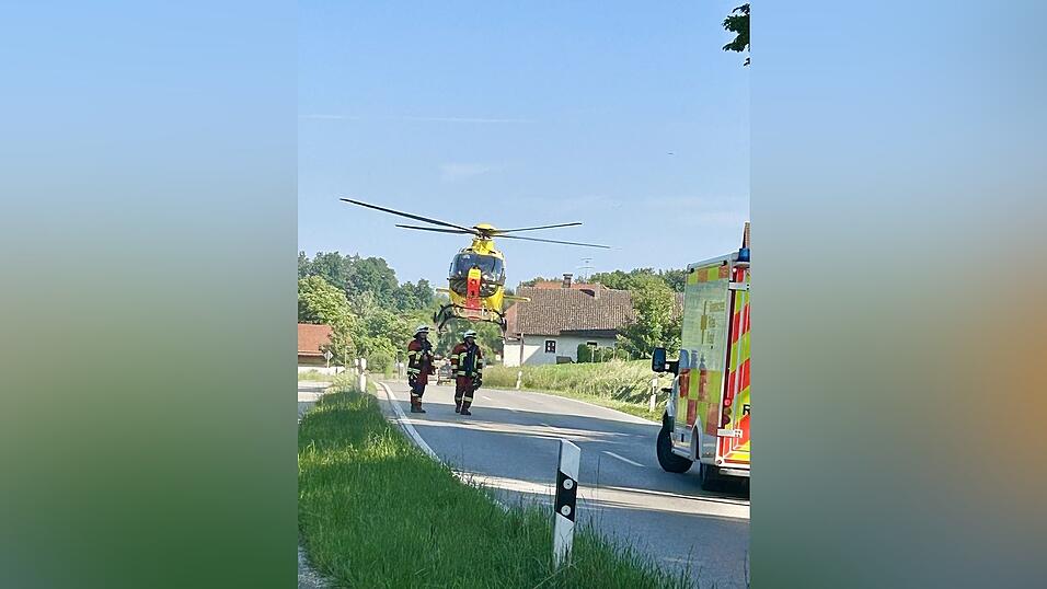 Zwischen Buch und Niedererlbach kollidierten zwei Autos.