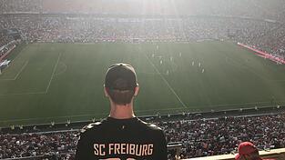 Besuche im Olympiastadion oder wie hier später in der Allianz Arena in München waren früher absolute Höhepunkte für unseren Autor.